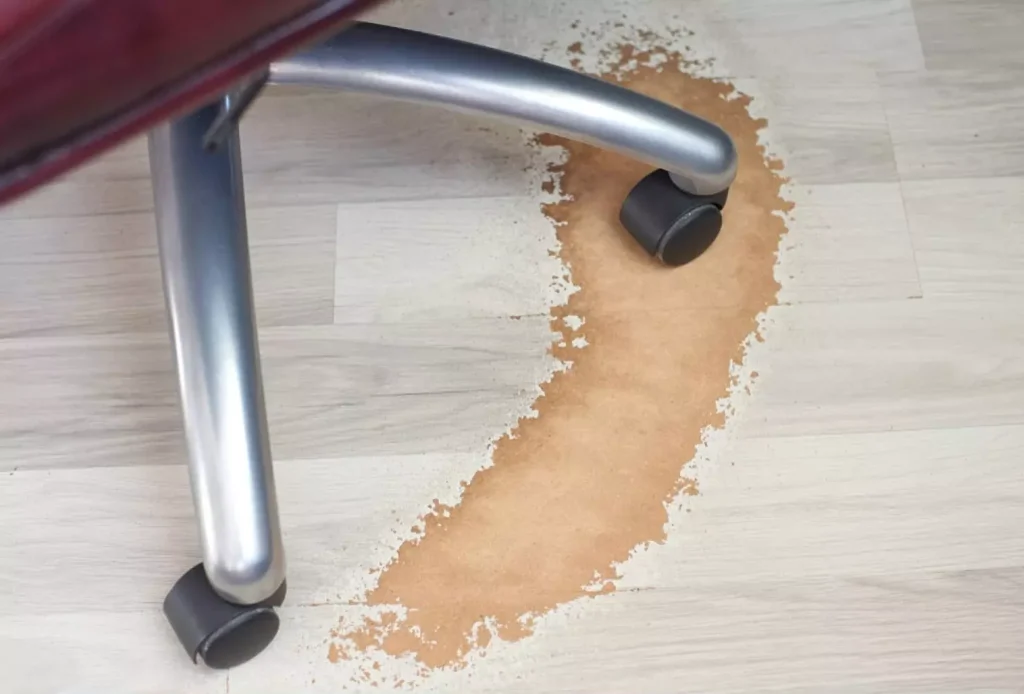 Will a computer discount chair ruin carpet